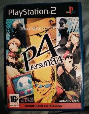 Persona 4 - PS2 - complete - black label