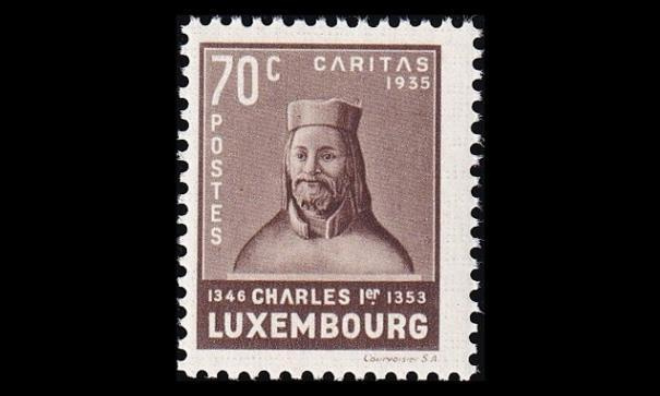 Luxemburg 286 ** Lastenapu 70 + 20 C (1935)