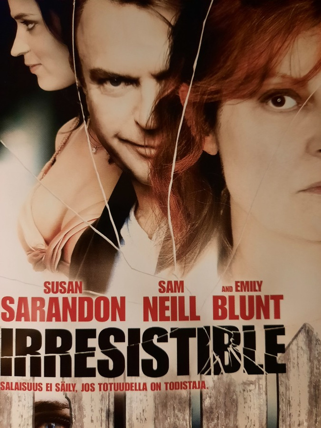 IRRESISTIBLE DVD ( Susan Sarandon, Sam Neill & Emily Blunt)