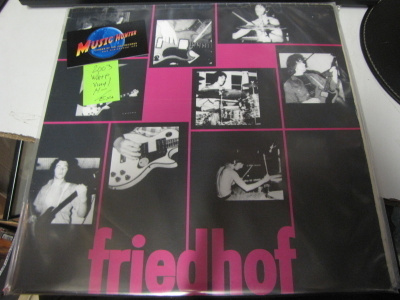 FRIEDHOF-FRIEDHOF LP 2003 PAINOS VALKOINEN LEVY M-/EX+(+)