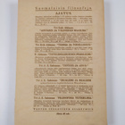 Ajatus IV : Filosofisen yhdistyksen vuosikirja 1930 - pikkukuva 2