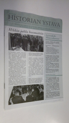 Historian ystävä 2/2003 : Historian ystäväin liiton tiedo...