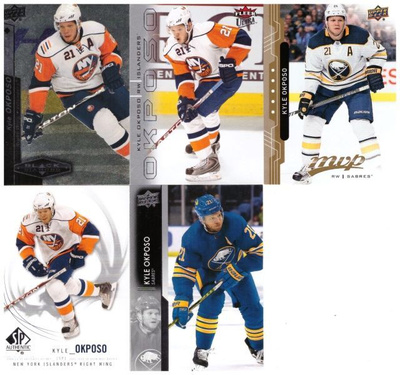 5 x KYLE OKPOSO Islanders, Sabres