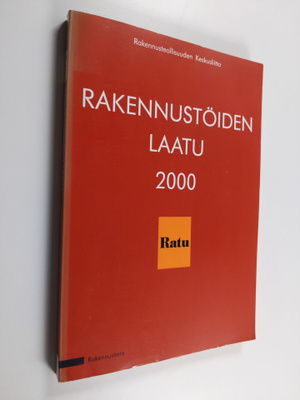 Tarja Pussinen : Rakennustöiden laatu 2000