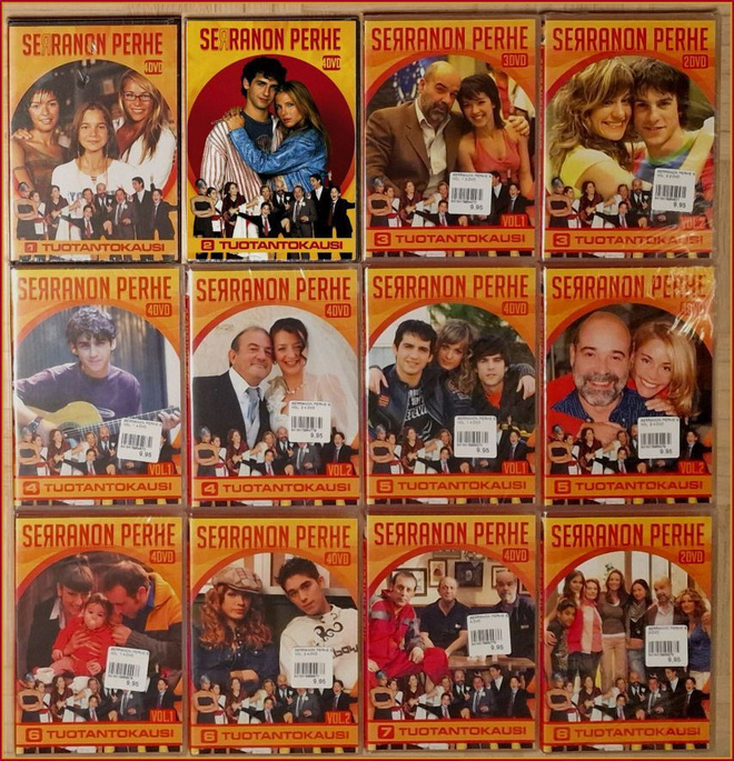 SERRANON PERHE Kaudet 1- 8 dvd boxit [KOKO SARJA]