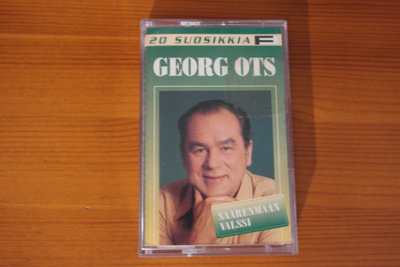 Georg Ots:Saarenmaan valssi.20 suosikkia.C-kasetti.