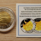 Suomi 5 euro 2007, BU, itsenäisyys 90 v - pikkukuva 1