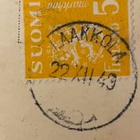 Vanha joulukortti vuodelta 1949  - pikkukuva 2