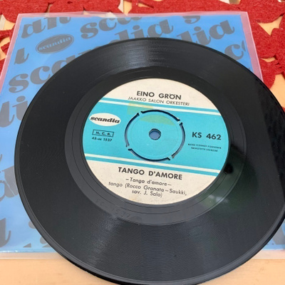 EINO GRÖN: Tango d’amore * Nyt soi kitarain* FIN 1963