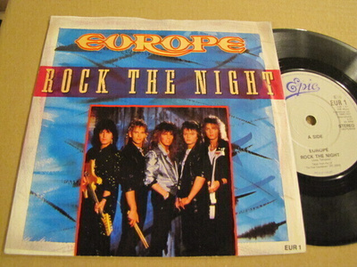 Europe Rock the night 7 45 UK 1987