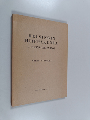Martti Simojoki : Helsingin hiippakunta 1.7.1959-31.12.1961