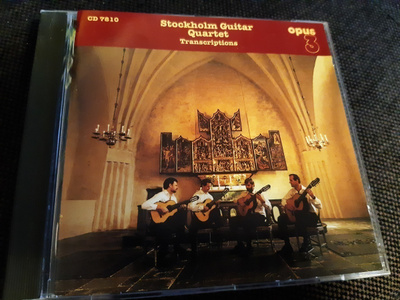Stockholm Guitar Quartet - Transcriptions (CD) EX+!!
