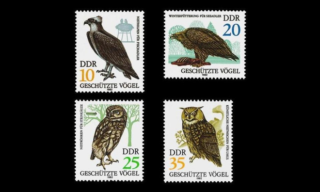 DDR 2702-5 ** Lintuja (1982)
