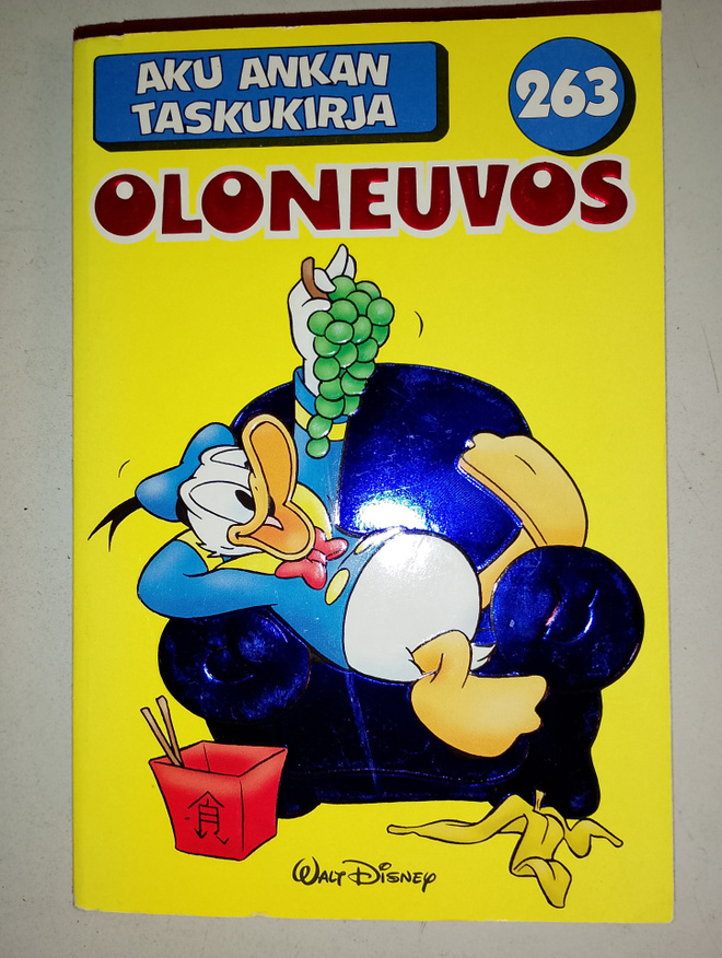 Aku Ankan taskukirja 263 Oloneuvos