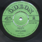 Kalle Palonen ja rytmiryhmä: Iltatähti  7" single - pikkukuva 2