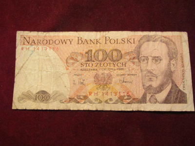 100 zlotych 1976 Puola-Poland