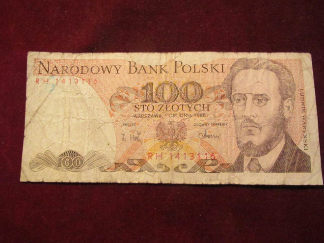 100 zlotych 1976 Puola-Poland