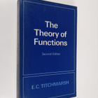 Edward Charles Titchmarsh : The Theory of Functions - pikkukuva 1