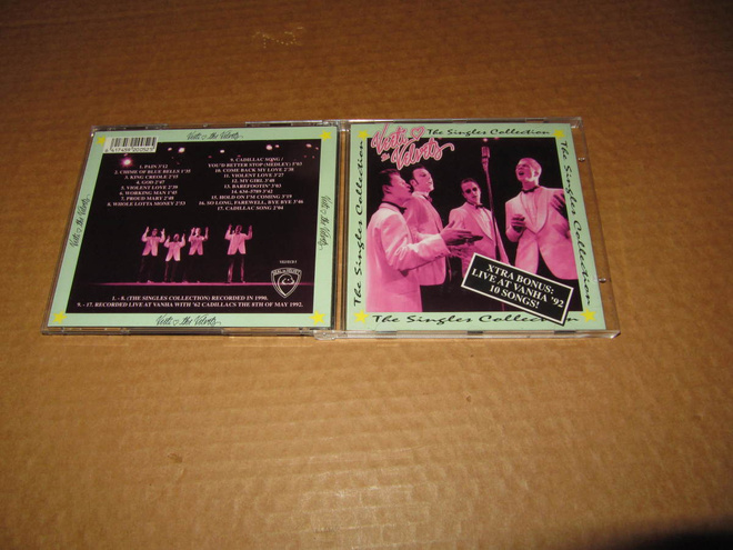 Veeti&The Velvets CD The Singles Collection/Live At Vanha