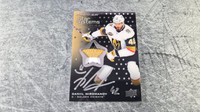 Daniil Miromanov 2021-22 Premier Star System Auto Patch