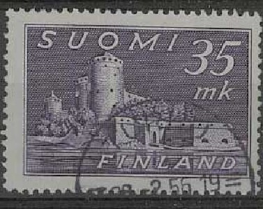 1948 35mk Olavinlinna Turku-56 kaunis