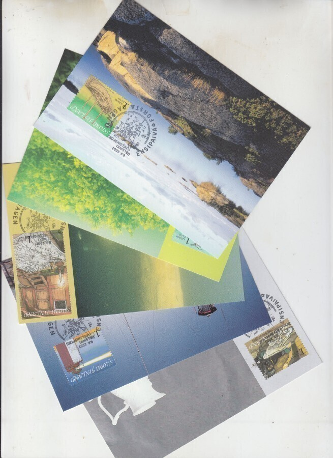 2001 suomenlahti maksimikortit ep. leimalla