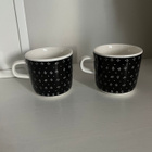 Marimekko Oiva Muija musta kuppi 2dl 20€/1kpl - pikkukuva 2