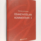 Gerhard af Schulten : Osakeyhtiölain kommentaari I - pikkukuva 1