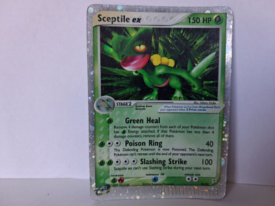 Pokemonkortti Sceptile ex