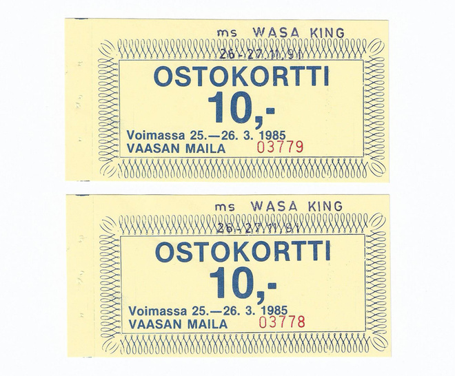 Uponnut MS Estonia aihe, alkuperäistä +edustava läpileikkaus