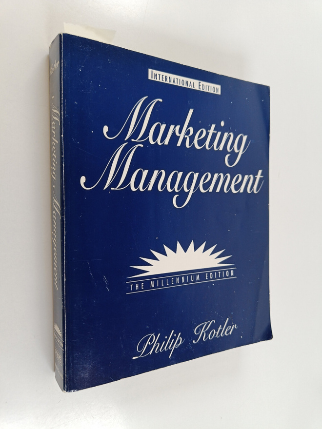 Philip Kotler : Marketing management : International edition