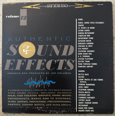 [LP] AUTHENTIC SOUND EFFECTS VOLUME 12