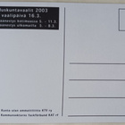KTV, Eduskuntavaalit 2003, kotipalvelu hieman myöhässä ei p. - pikkukuva 2