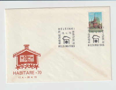 ERIKOISLEIMA ,19.4.1970 HABITARE, Helsinki