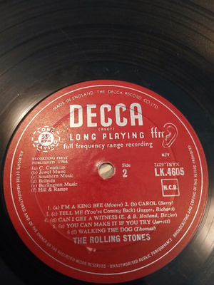 Rolling Stones. 1964, pelkkä levy