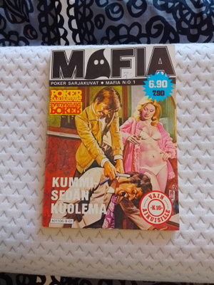Poker sarjakuvat Mafia nro 1 v.1979. Kummisedän kuolema
