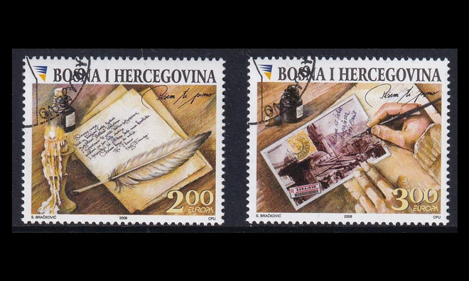 Bosnia-Hertsegovina 512-3 o Europa kirje (2008)