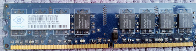 1x1GB pöytäkoneen RAM (Nanya 2Rx8.667 PC2-5300U-555-12-E1)