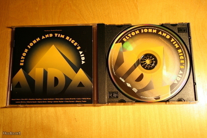 CD ELTON JOHN TIM RICE - AIDA