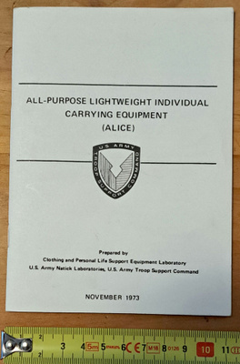 US ARMY "ALICE" MANUAL