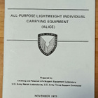 US ARMY "ALICE" MANUAL - pikkukuva 1