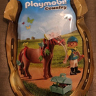 Playmobil country perhosilla koristeltu poni 6971 UUSI - pikkukuva 1