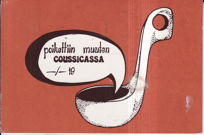 Tampere. Ravintola Coussicca, e177