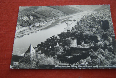 Hirschhorn (Neckar) Länsi-Saksassa 1963