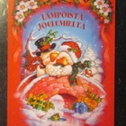 KULKEMATON LÄMPÖISTÄ JOULUMIELTÄ JOULUKORTTI - pikkukuva 1