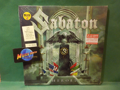 SABATON - HEROES UUSI 2CD EARBOOK