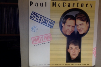 PAUL McCARTNEY :: SPIES LIKE US :: VINYYLI MAXI-SINGLE  1985