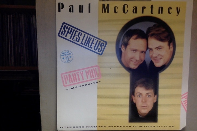 PAUL McCARTNEY :: SPIES LIKE US :: VINYYLI MAXI-SINGLE  1985