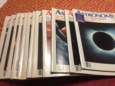 ASTRONOMY MAGAZINE VUOSIKERTA 1988 HYVÄ