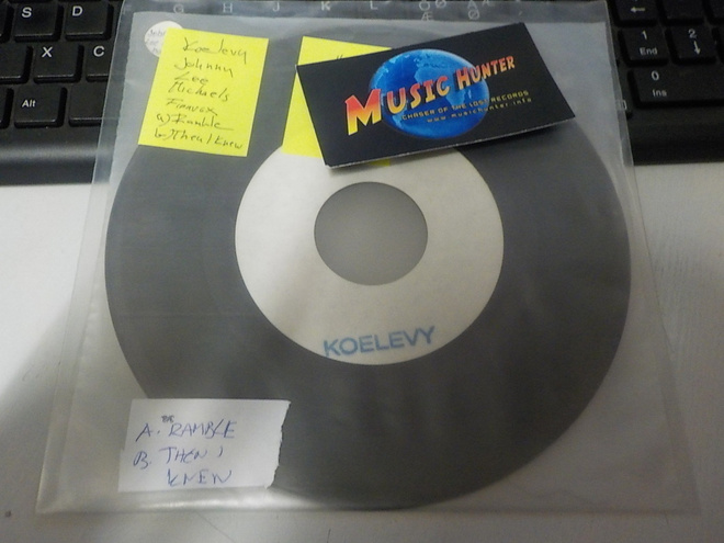 JOHNNY LEE MICHAELS - RAMBLE/THEN I KNEW  M- KOELEVY 7"
